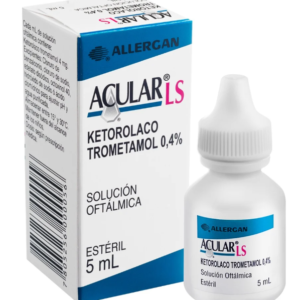 ACULAR LS Gotas OFT. 0.4% 5ml (ketorolaco trometamina) OJOS
