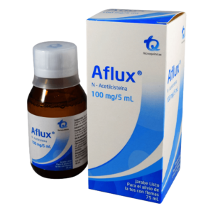 AFLUX niños Jarabe 100mg/5ml/75ml (N-acetilcisteina)