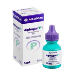 ALPHAGAN P Gotas OFT. 0.15% 5ml (brimonidina tartrato) OJOS
