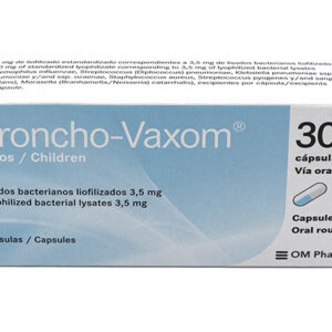 BRONCHO VAXOM Niños Caps. X 30 (Lisados Bacterianos Liofilizados)