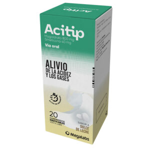Aci-tip Comp. Mastic. 800 Mg X 20