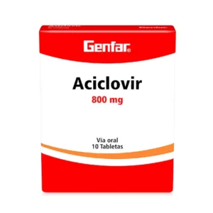 ACICLOVIR 800Mg Tabletas X10 Genfar