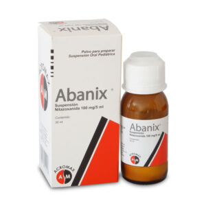 Abanix Susp. 100 Mg/5 Ml X 30 Ml (nitazoxanida)