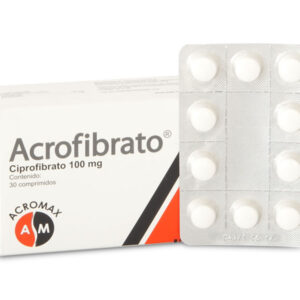 Acrofibrato Comp. 100 Mg X 30(ciprofibrato)