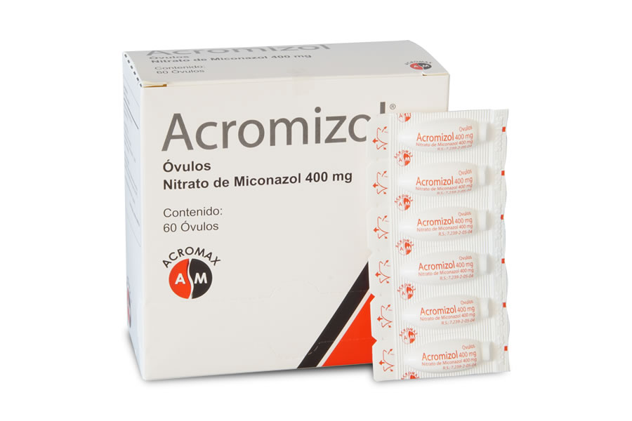 ACROMIZOL Ovulo 400 Mg X 60 (Miconazol)